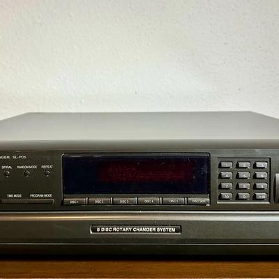 Technics Compact Disc Changer SL-PD5 5 Disc Rotary Changer System