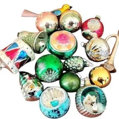 Vintage Glass Ornaments