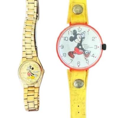 Vintage Mickey Mouse Watch Lot 