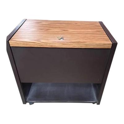 Rolling Locking Metal Filing Cabinet With Keys