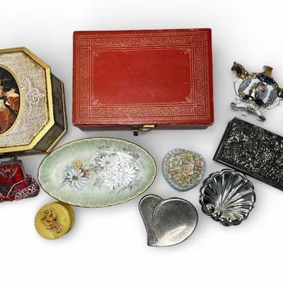 Lot of Jewelry Boxes 