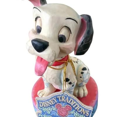 Jim Shore Disney Traditions "Happy Go Lucky" 101 Dalmatians Figurine 