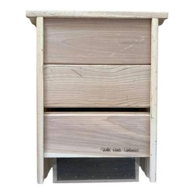 Wooden Bat House 