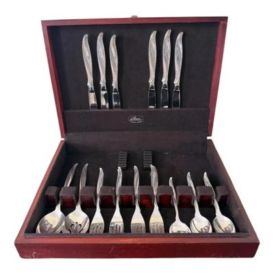 Pine Spray Sterling Silver Flatware by the International Silver Company 