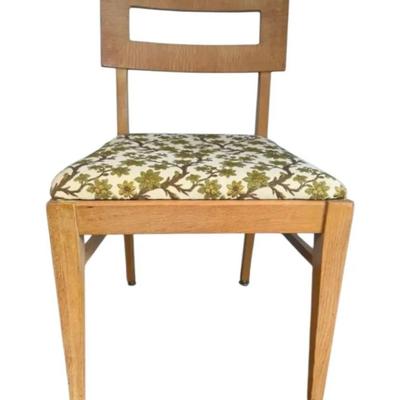Mid-Century Oak Wood Chair