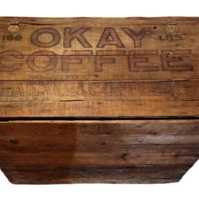 Okay Coffee Storage Crate