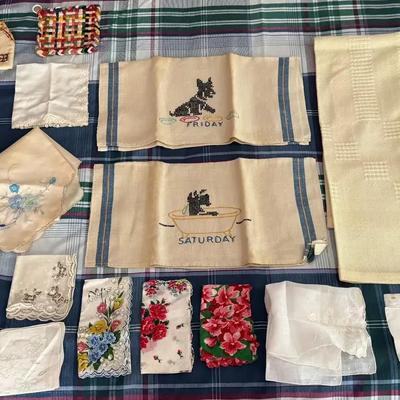 Lot of Vintage Hankies 