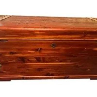 Vintage Rolling Cedar Chest 