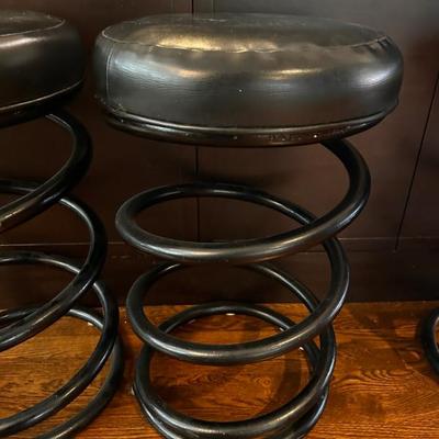 Helix cork screw bar stools