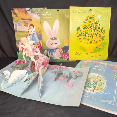 1970-1980s Table Top Decor-Snow White, Spring and Others 