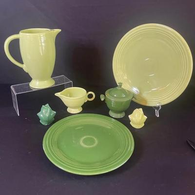 Green Fiesta Ware