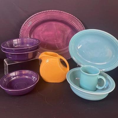Assorted Collectible Fiesta Ware