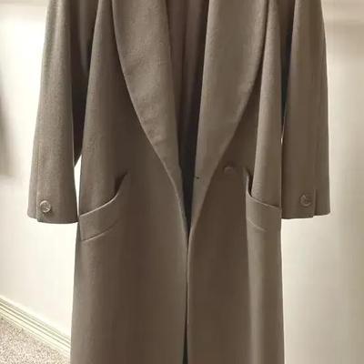 Wool Trenchcoat By Preston And York