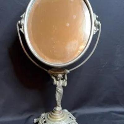 Antique Art Nouveau Vanity Mirror