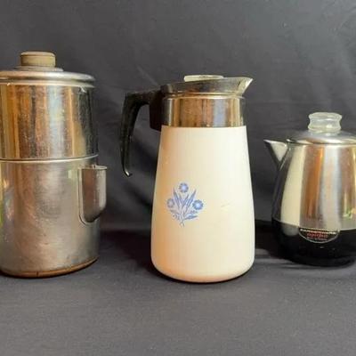 Percolator Collection Farberware & Corning 