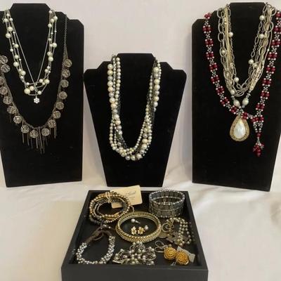 Assortment Of Costume Jewelry