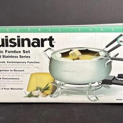 Cuisinart Electric Fondue Set NEW