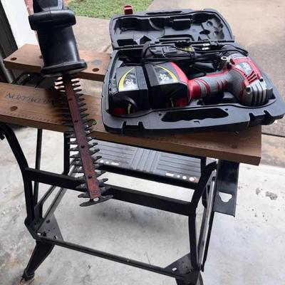Black & Decker Work Center And Power Tools 