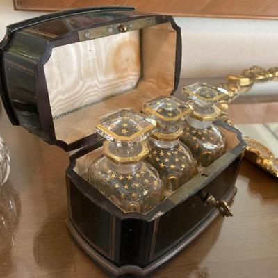 Antique Victorian perfume box