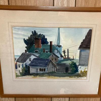 Randolph Pen original watercolor 
