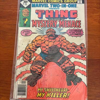 The Thing Alone Against The Mystery Menace #31 And Iron Man Dawn Of The Dreadknight! #102 