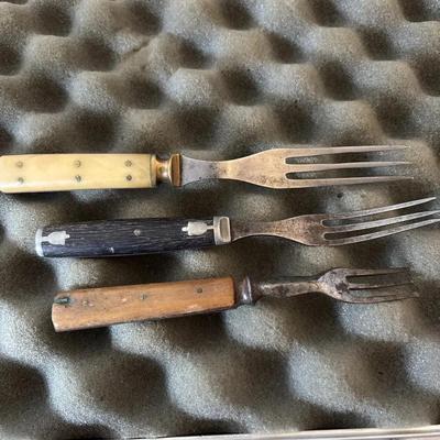 Three Antique Forks