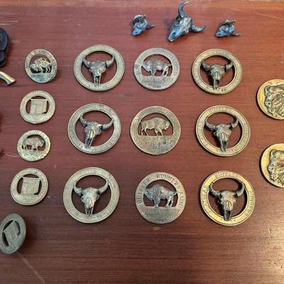 Large Assortment Of Collectable Medallions