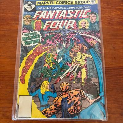 Fantastic Four Enter Salem’s Seven! #186 And The Alien, The Ally And Armageddon! 96 JAN. 02468