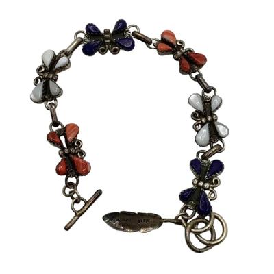 Latone Sterling Silver Butterfly Bracelet 