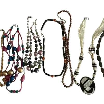 8 Beaded Necklaces