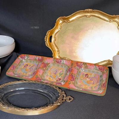 Relish Platter by Danna Cullen, Gold Tray and More