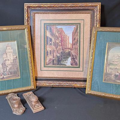 Three Lovely Wall Art Pieces