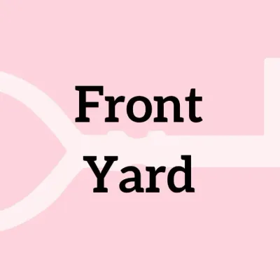2043 front yard
