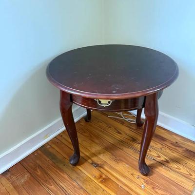 Occasional Side Table With Drawer
