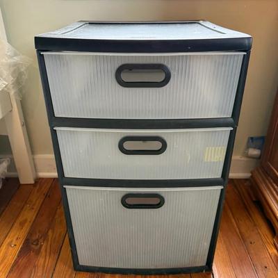 Three Drawer Storage Container 