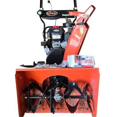 Ariens Compact 24 Snow Thro Blower With Max-Trac Tire Chains And Shear Pin Kits
