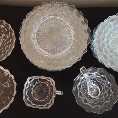 Fostoria Glass Lot #1 - 22pc