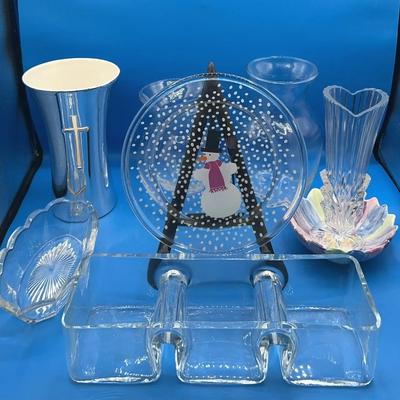 BU227 Glass Decor Pieces 
