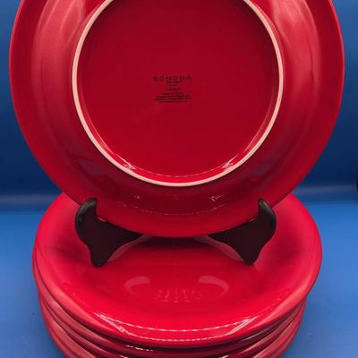 BU200 Sonoma Crimson Dinner Plates 