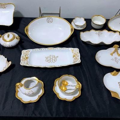 BU221 Hand Painted Fancy Dish-Ware 