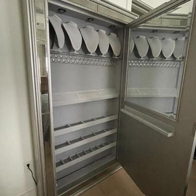 Interior of jewelry case  Frontgate $2500