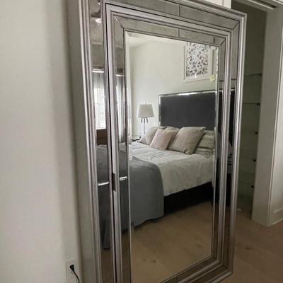 Glass mirrored jewelry case $2500