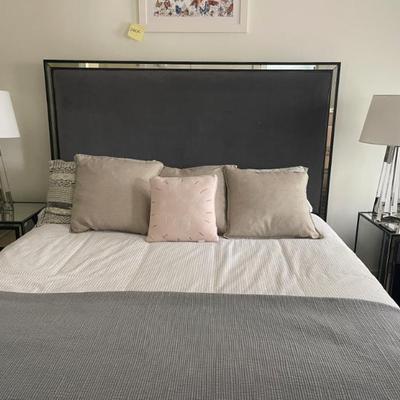 Queen headboard $800 queen mattress/boxspring $700