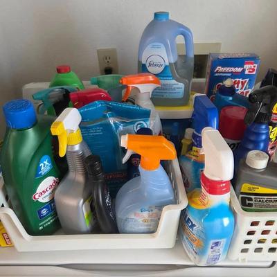 Cleaning Supplies Unopened And New
