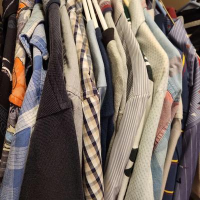 Men's Short Sleeve Dress Or Casual Shirts Size M-L