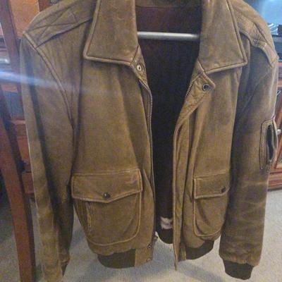 Vintage Men's Bomber Leather Jackets