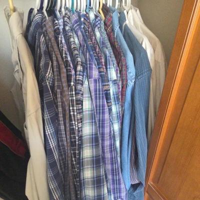 Men's Medium Long Sleeve Button Ups