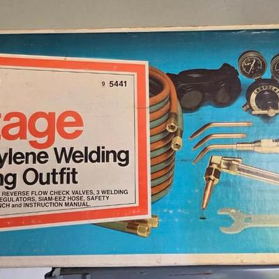 Craftsman 2 Stage Oxy-acetylene Welding And Cutting Outfit