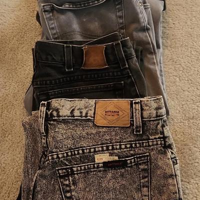 Men's Black Jeans 34x30