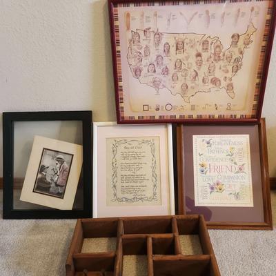 Wall Decor & Knick-Knack Shelf